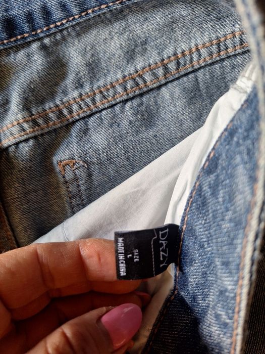 Bermudy jeansowe damskie Dazy L