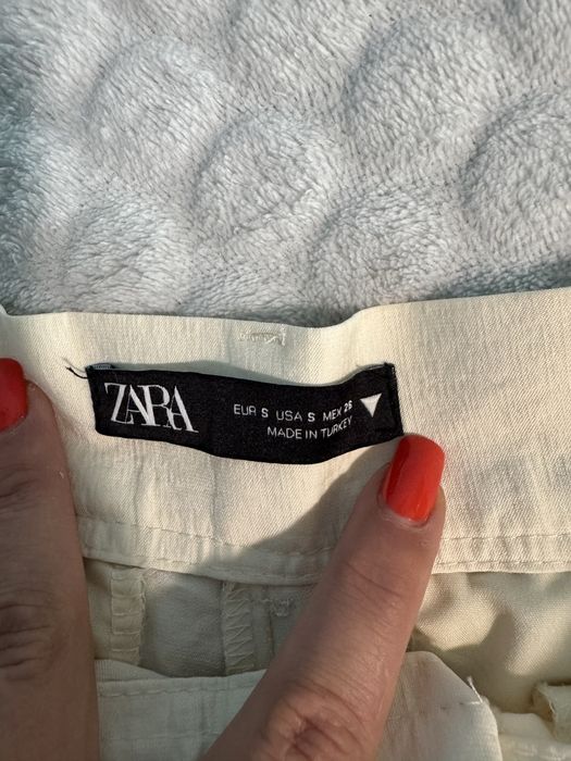 Штани палаццо Zara молочного кольору