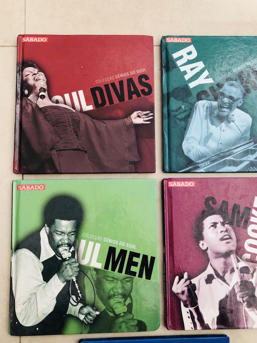 5 Cds - Colecção Genios do Soul