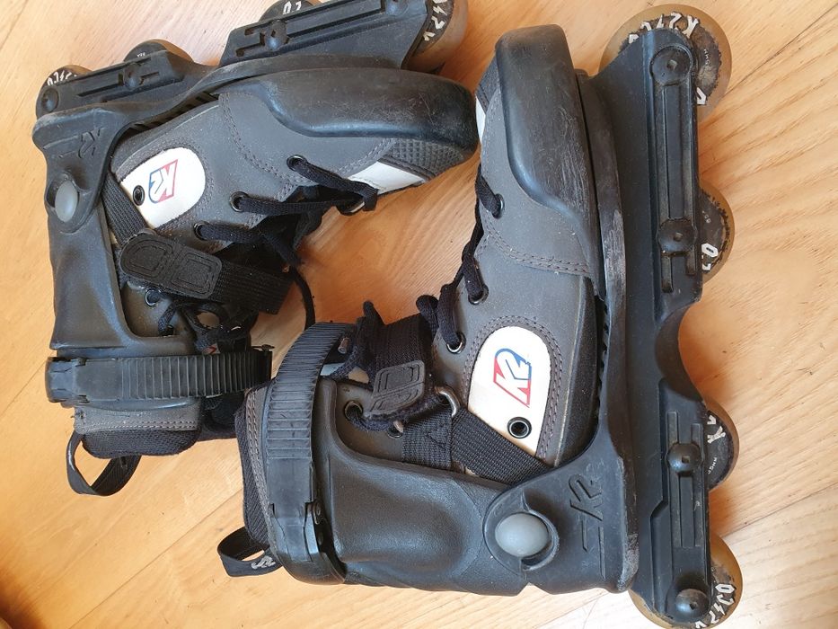 K2 80 mini 35.5-38 rolki agresywne 22-24cm 55mm 85A flat