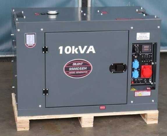 Gerador Diesel Silencioso 9500DSEH 10kVA Novo