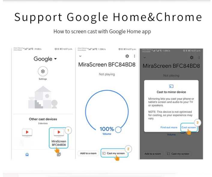 Mirascreen G7M bezprzewodowy adapter 2w1 2.4G Wi-Fi HDMI TV czarny