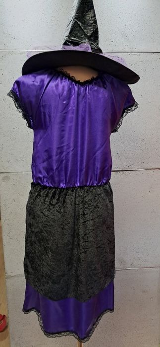 Strój przebranie kostium czarownica