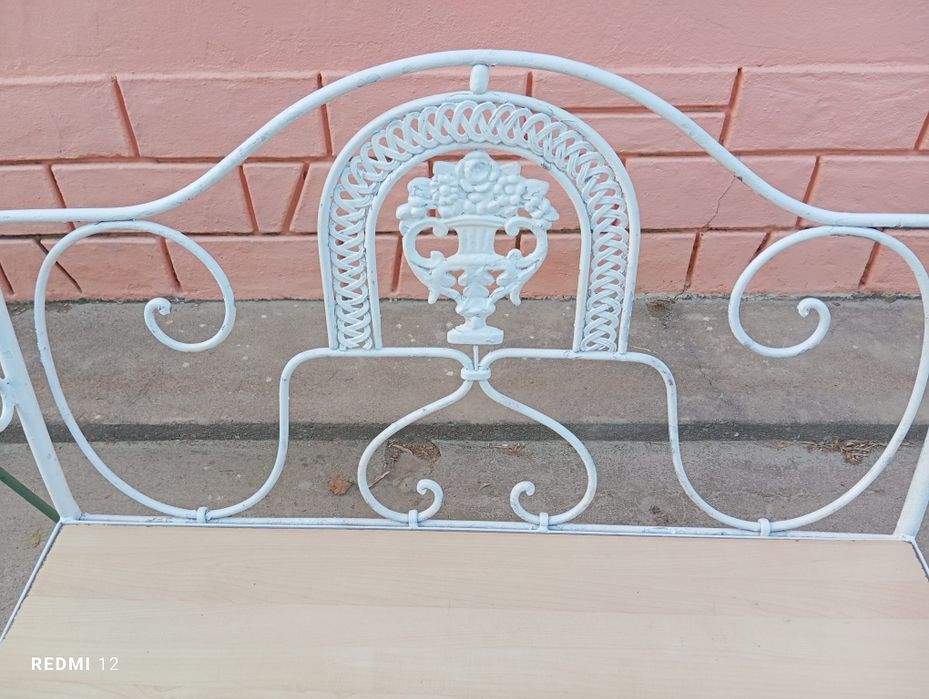 Banco  Im 1,10 em ferro forjado