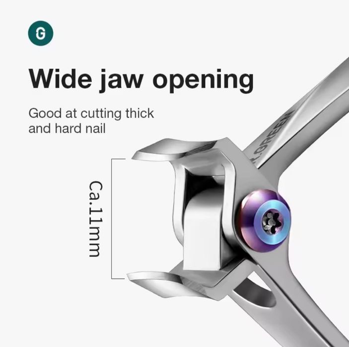 Новые кусачки для ногтей.MR.GREEN