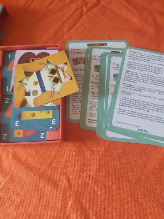 Cheese Rescue djeco cartas