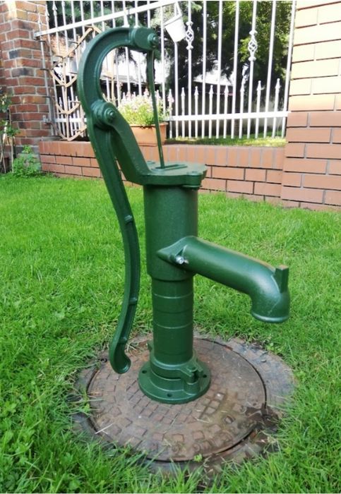 Pompa ogrodowa ręczna do wody ABISYNKA