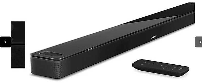 Bose Smart Ultra Soundbar czarny, nowy, 2 lata gwarancji.