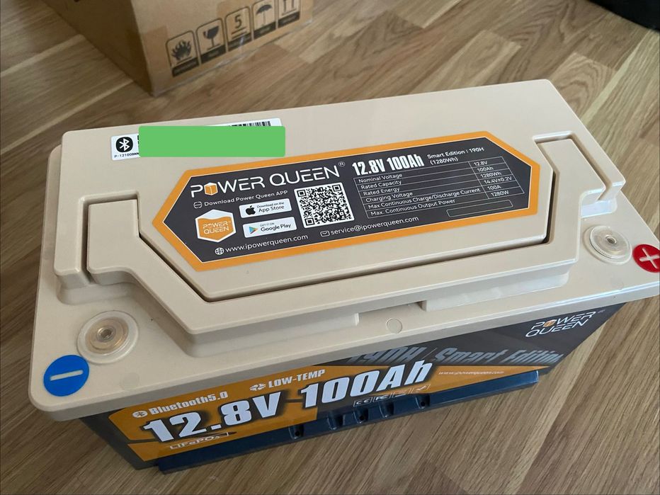 LiFePO4 акумулятор 12.8V + Заряднe(кабелі, запобіжник, xt-60)