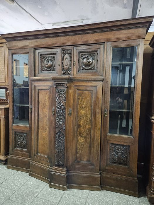 Stary kredens secesyjny bufet Francja /