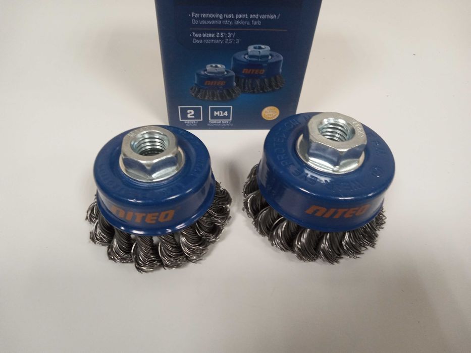 Zestaw szczotek drucianych NITEO