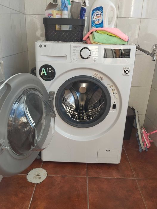 Máquina de lavar LG 9KL muito nova
