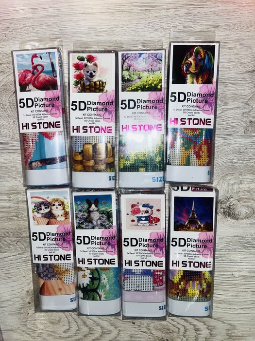 5D Diamond Picture 20x20 Haft diamentowy ZESTAW