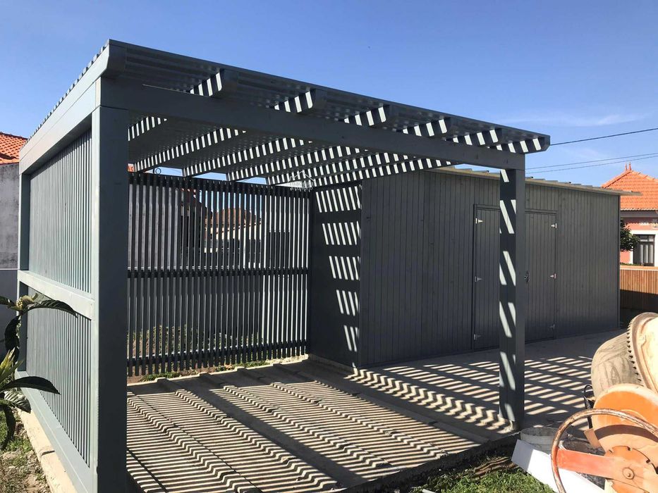 abrigo de jardim - Madeira&Conforto - cmb.17