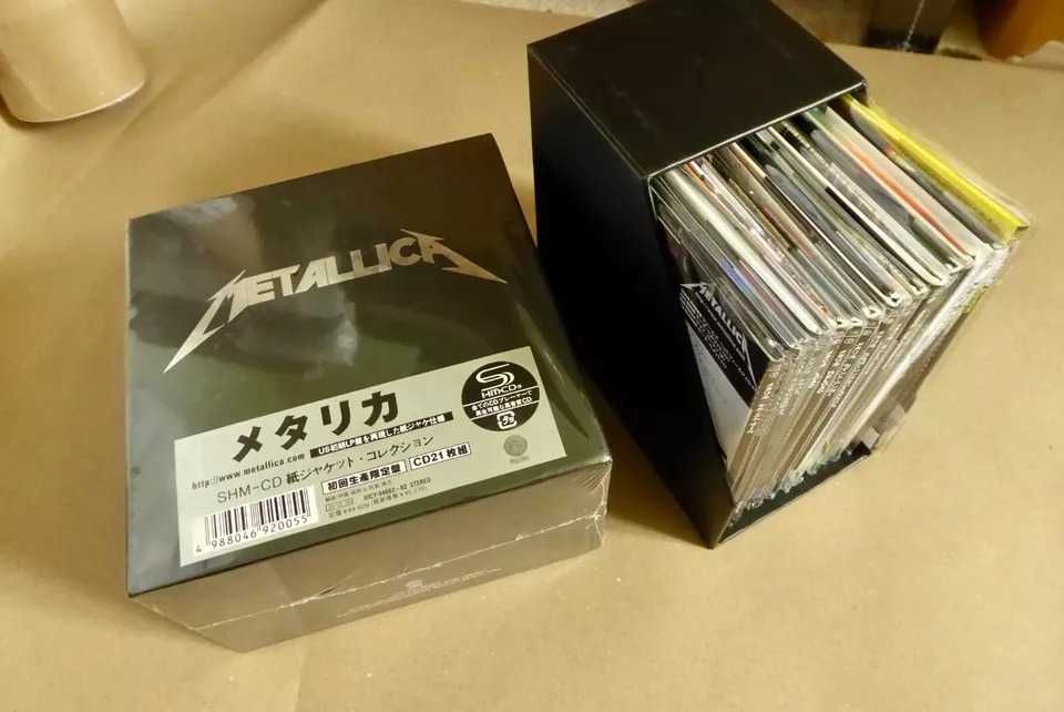 Metallica BOX SET 15 альбомів, 21 діск. Нове. Запечатано. Міні