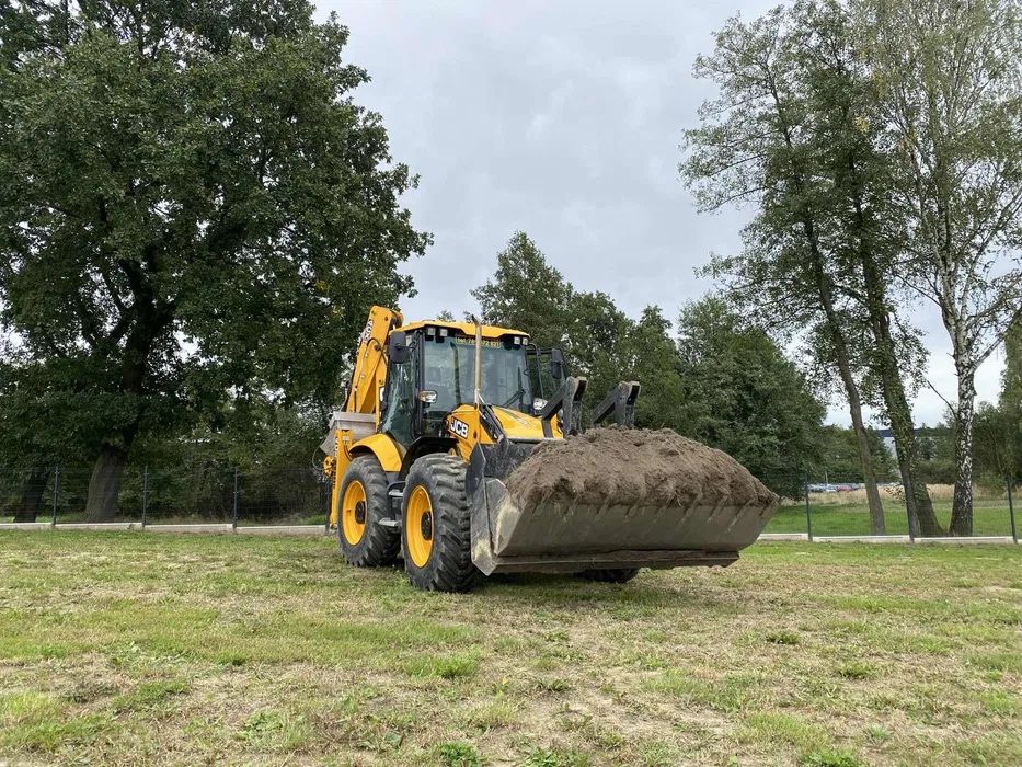 Usługi koparko - ładowarką wykopy, prace ziemne