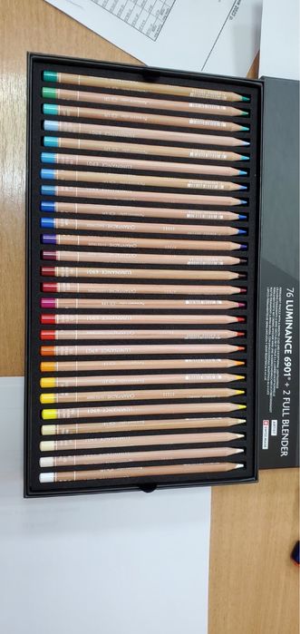 Набор карандашей  76 Luminance 6901 +2Full Blender Caran d’Ache