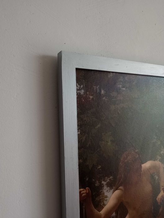 Obraz na płótnie - Nimfy i Satyr, William-Adolphe Bouguereaut, 50x70cm