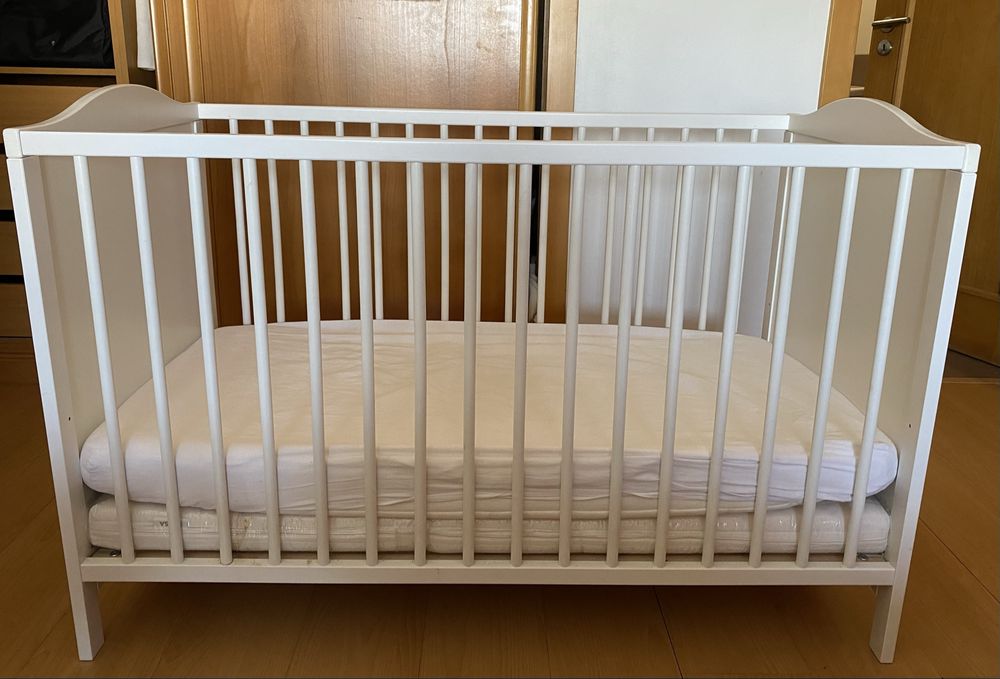 Berço completo oferta de 2x colchões