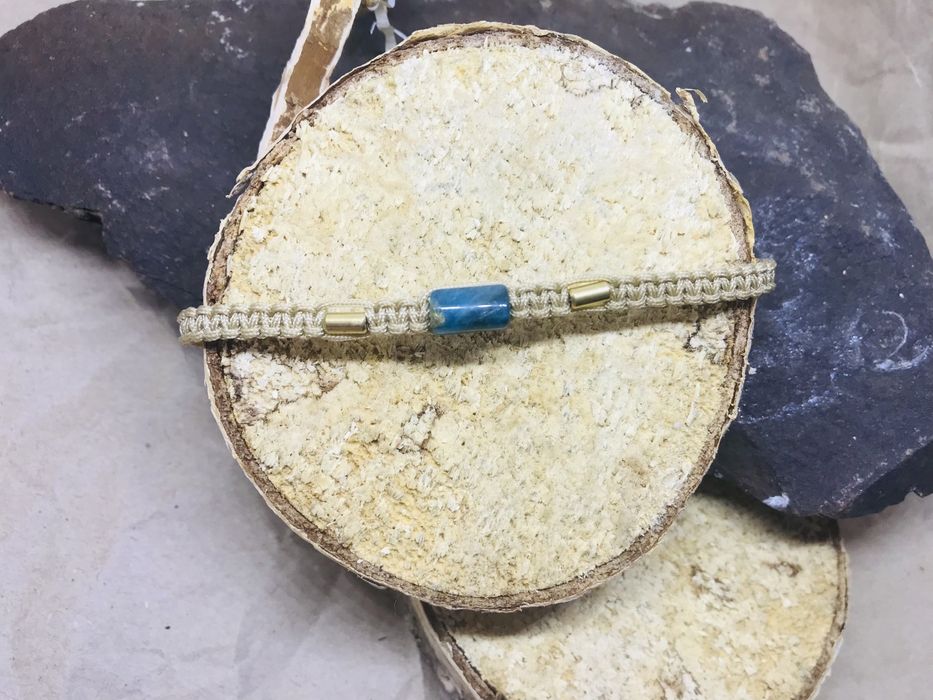 Biżuteria męska,bransoletka męska z naturalnym kamieieniem