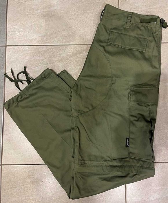 Spodnie trekkingowe 2w1 Mil-Tec BDU Zip-Off - Olive /Roz. XL / Nowe