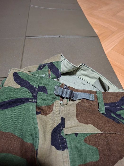 Spodnie wojskowe US Army woodland M/S