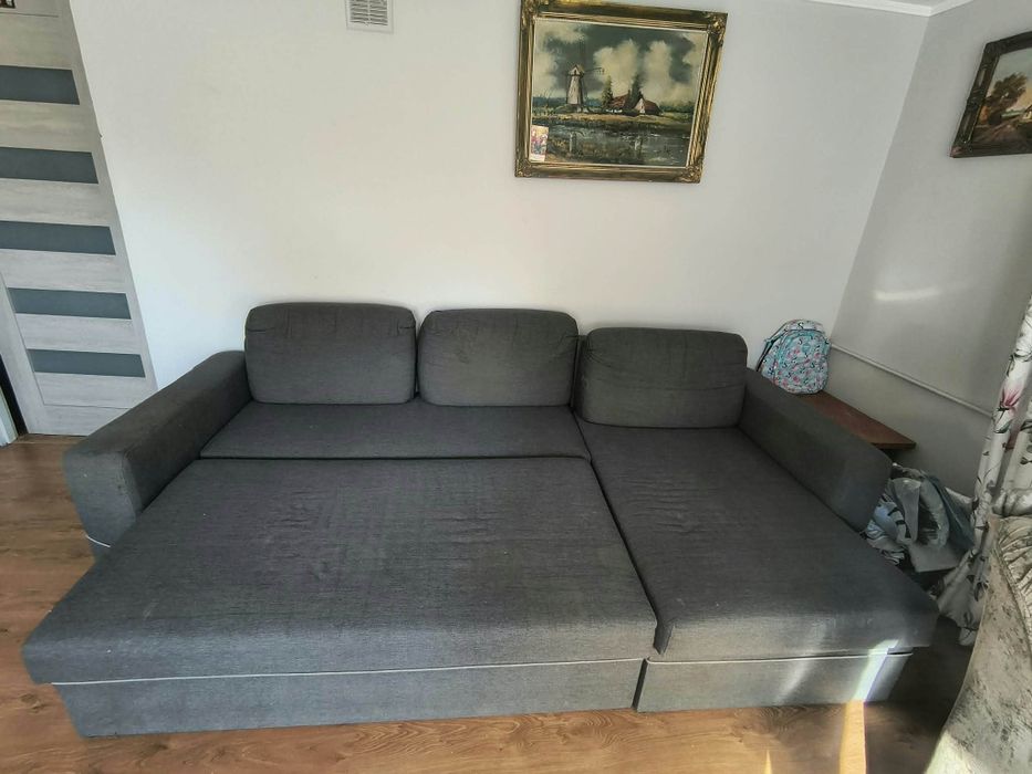 Narożnik z funkcją spania