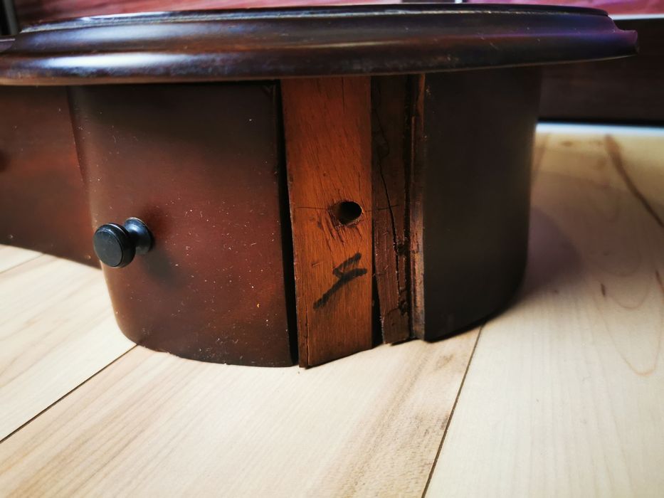 Трюмо натуральное дерево деревянное Италия