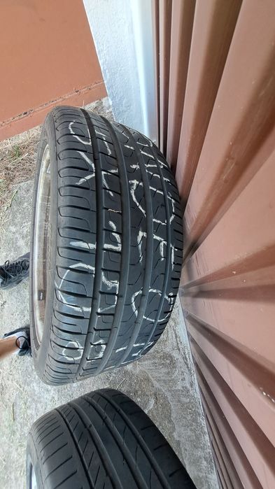 Alufelgi 17 5x108 Mondeo ET40 7J Opony Lato 225 45