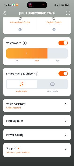 Słuchawki JBL tune 230nc jak nowe orginalne mega bass
