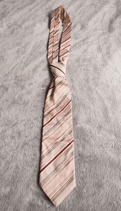 Hugo Boss krawat do garnituru koszuli męski świąteczny