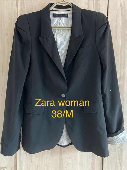 Zara woman rozm 38 M żakiet damski czarny Vintage y2k