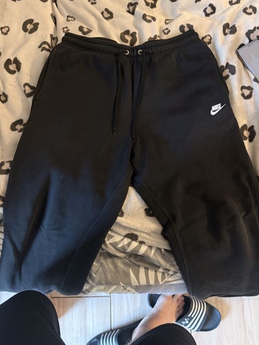 spodnie nike, czarne