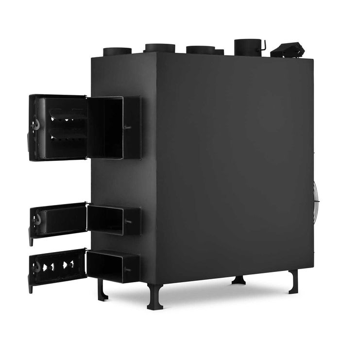 Piec nadmuchowy PN5 z nadmuchem dmuchawa HIGHER o mocy 50 kW