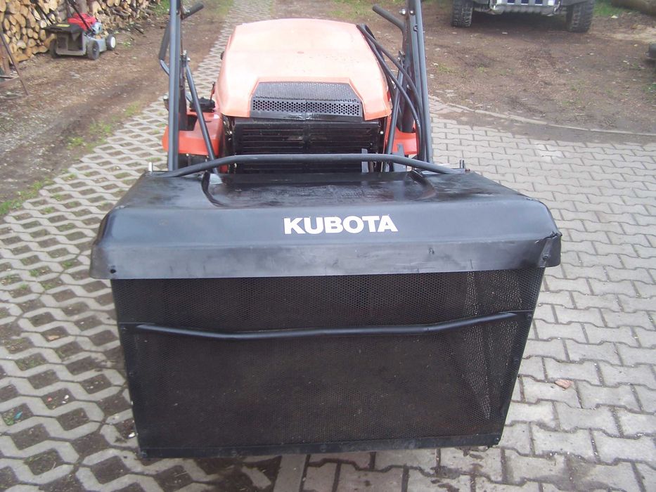 Kubota GZD 21 diesel 21KM wysoki wysyp,zero skręt,kosz 500L