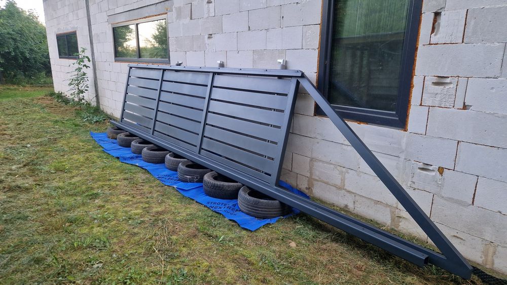 Brama przesuwna  500 cm w świetle