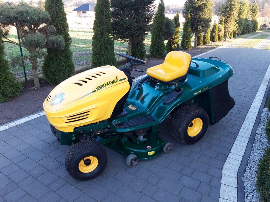 Traktorek kosiarka Yard Man Kawasaki V2 Pompa Kosz