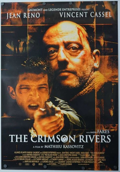 OS CRIMES DOS RIOS DE PÚRPURA de M Kassovitz Jean Reno/Vicent Cassel