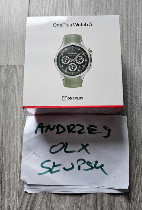 ONEPLUS WATCH 3 46mm Emerald Titanium Nowy oryginalny zafoliowany