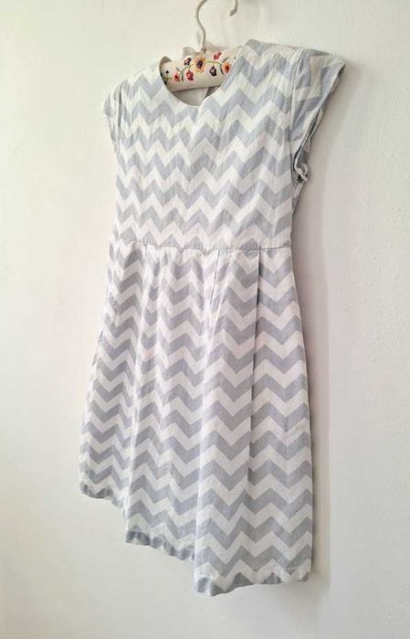 Vestido Knot 6 anos (116 cm) 100% algodão.
