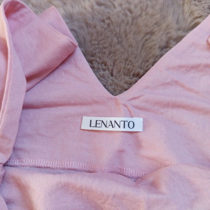 Letnia sukienka Samar pudrowy róż Lenanto