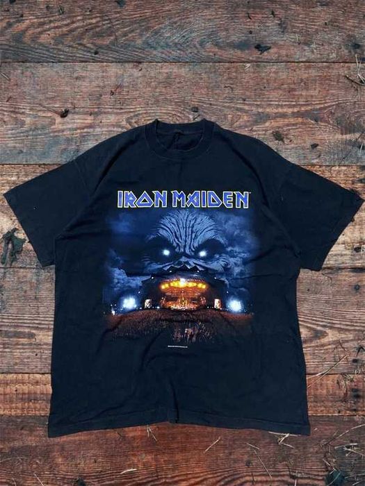 Koszulka męska Iron Maiden Rock in Rio Vintage merch 2002 XL czarny