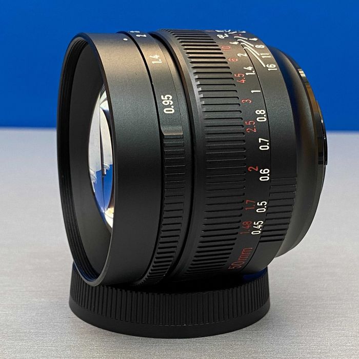 7Artisans 50mm f/0.95 (Sony E-Mount) - NOVA - 3 ANOS DE GARANTIA