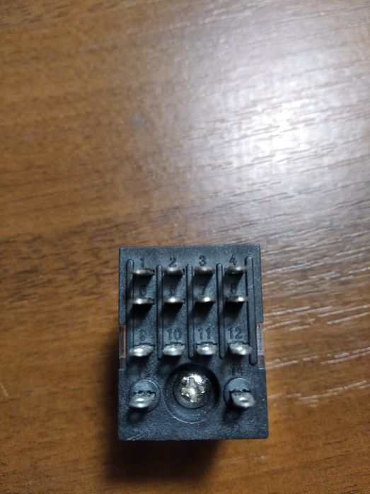 Реле електромеханічне (MY4) з індикацією 3А 12V DC