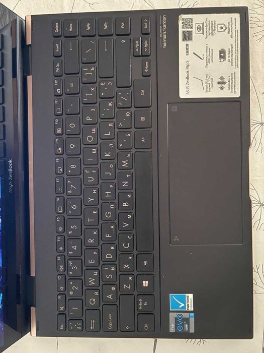ASUS ZenBook Flip S UX371EA / i7 / 16GB / OLED 4K / 13.3" / 360° трансформер