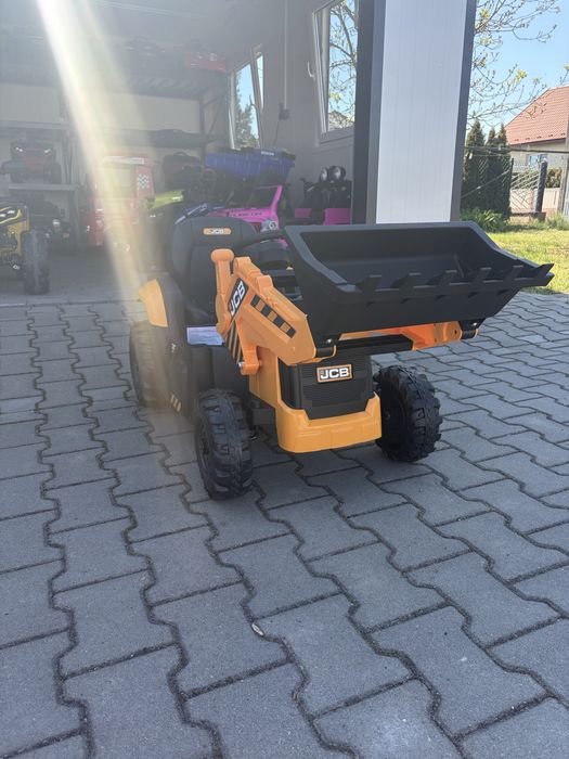 Koparka Ładowarka Traktor Na Akumulator Spychacz Ładowacz Łyżka Wywrotka
