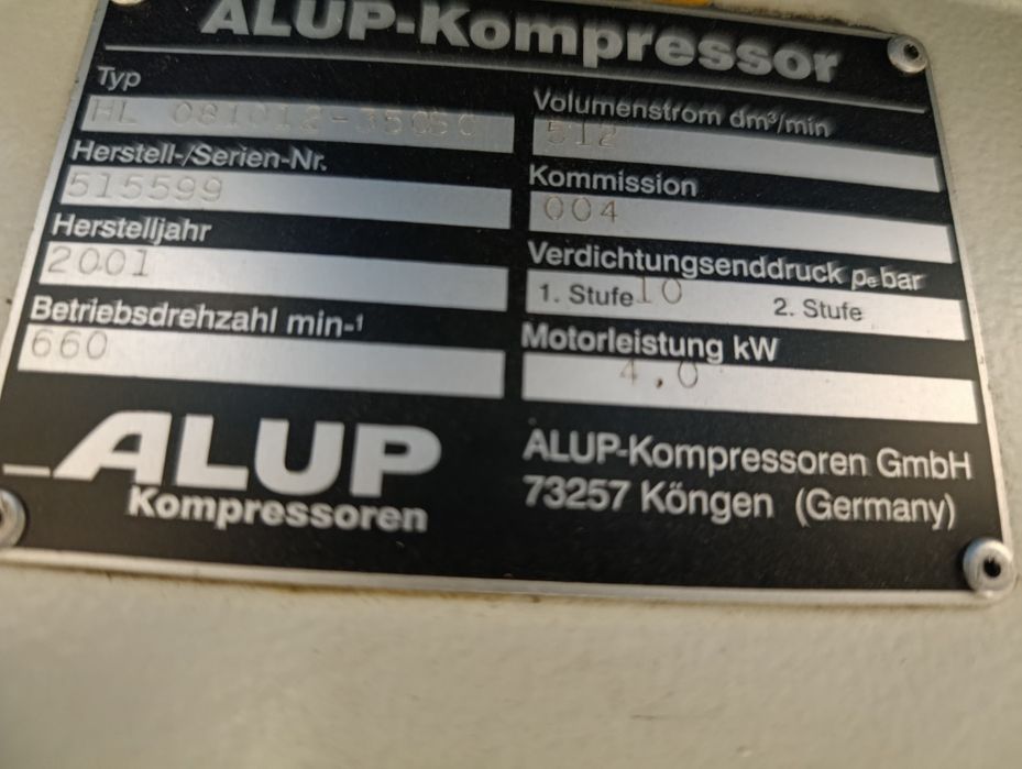 Kompresor ALUP Kompressoren