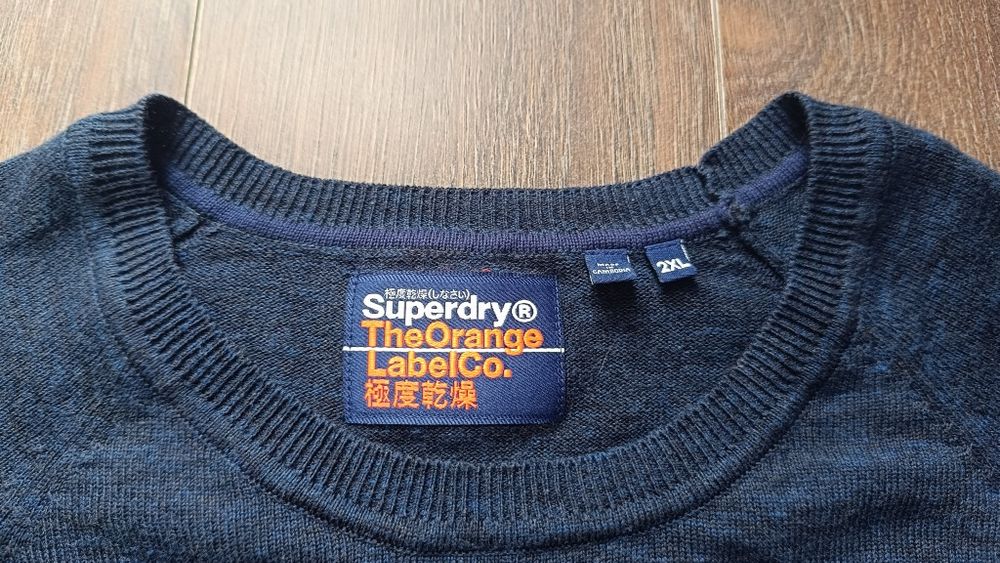 Męski sweter Superdry,rozm XXL