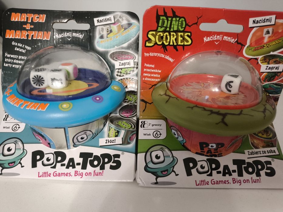 Gry Pop A Tops- Match A Martina oraz Dino Scores