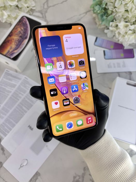 Ідеальний Iphone XS Max 94%ККБ Neverlock Gold (Магазин Гарантія)